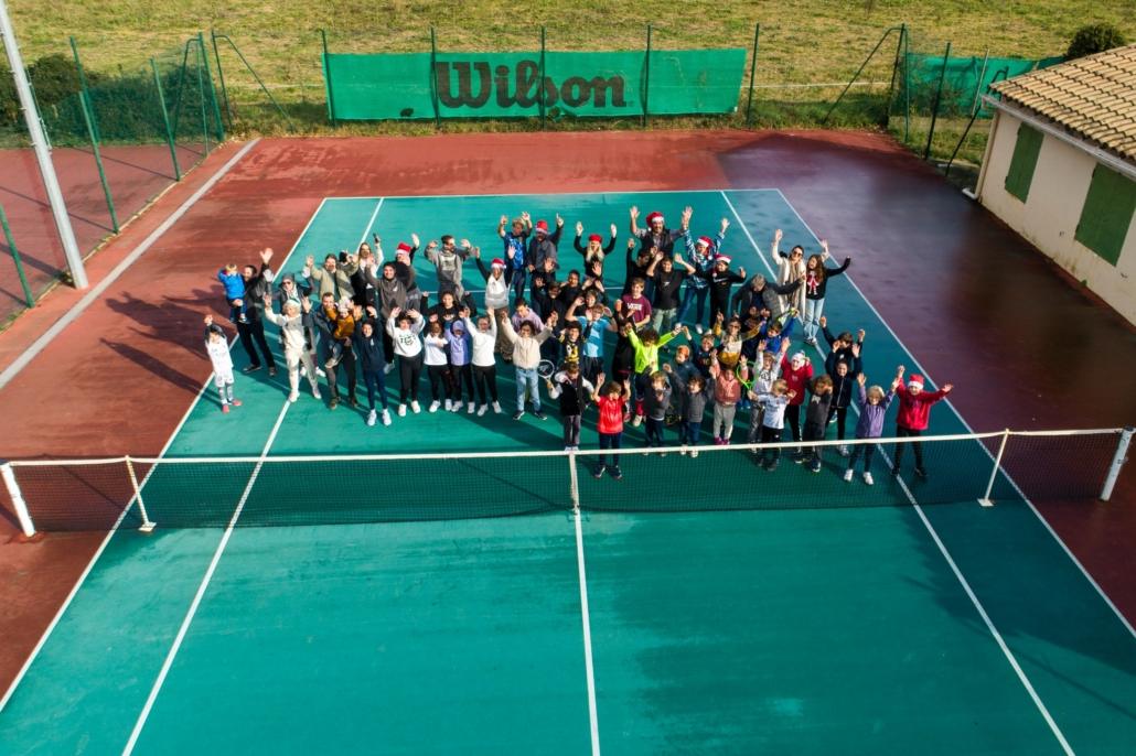 fete de noel club de tennis sommieres gard occitanie