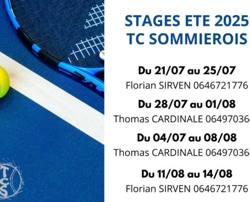 stages tennis été 2025 sommieres gard herault occitanie