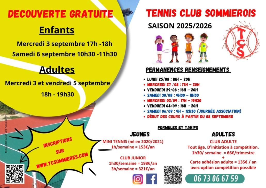 decouverte tennis sommieres Gard herault Occitanie